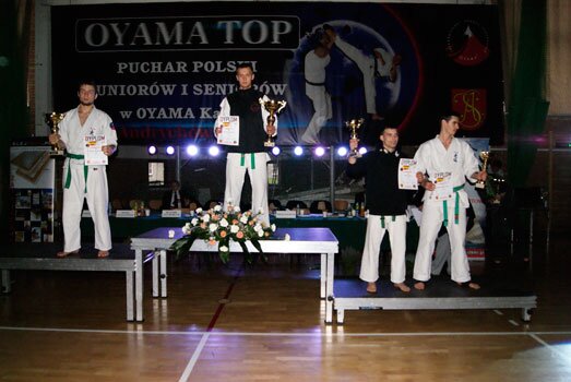 OYAMA TOP Andrychów 2011- Puchar Polski Juniorów i Seniorów w Oyama Karate.