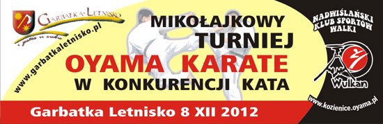 Mikołajkowy Turniej Oyama Karate w konkurencji kata Garbatka – Letnisko 8.12.2012