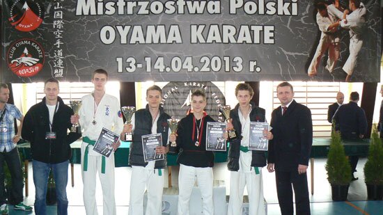 Mistrzostwa Polski Oyama Karate w konkurencji kumite.