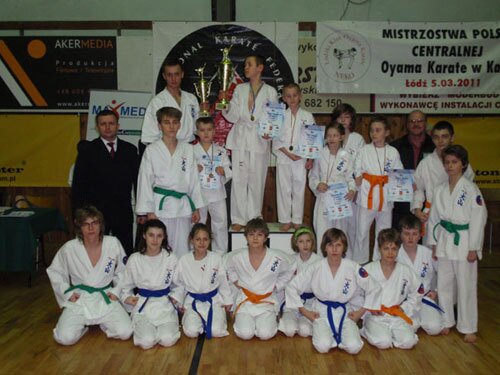 Mistrzostwa Polski Centralnej OYAMA KARATE w kata