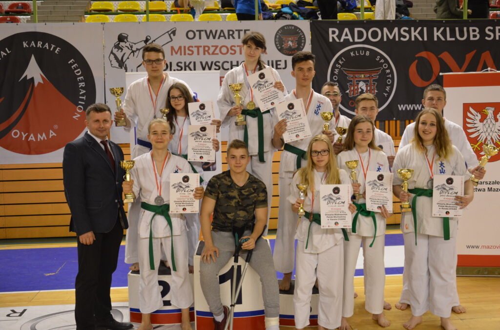 Otwarte Mistrzostwa Polski Wschodniej w Kumite, Radom 23 kwietnia 2017 roku