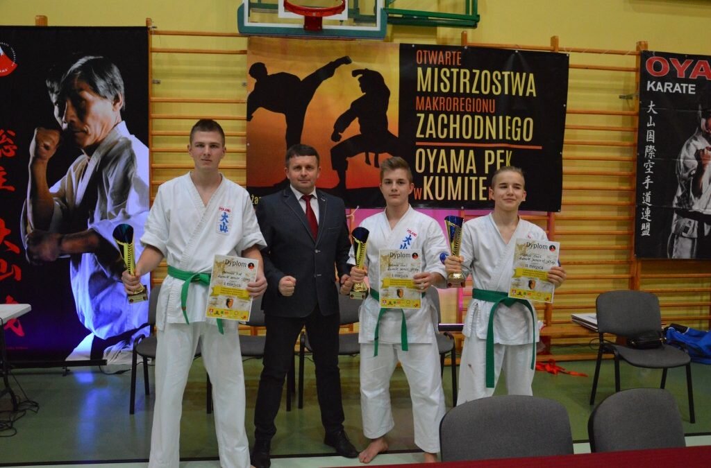 Otwarte Mistrzostwa Makroregionu Zachodniego Oyama PFK w Kumite i Kata. Żagań 3 marca 2018 r.