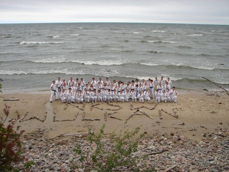 Obóz sportowy Oyama Karate Jastrzębia Góra 2012